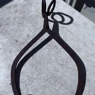 Antique Ice Tongs 