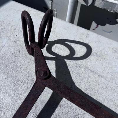 Antique Ice Tongs 