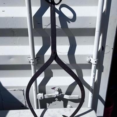1 Set of Hand Forged ICE Tong 34" Long 