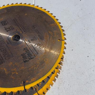 (8) 12" Chop Saw Blades 