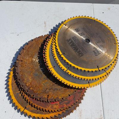 (8) 12" Chop Saw Blades 
