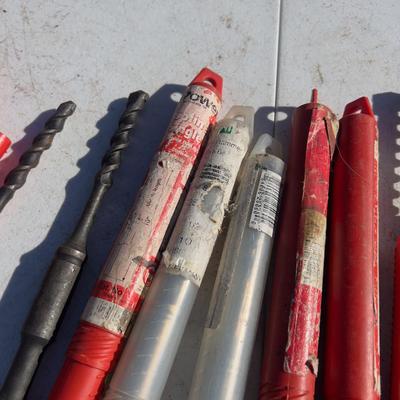 (12) - 6"to 8" Spline Drive Bits