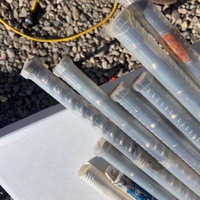 (10 )Spline Drive Masonry Bits 18" Long 1/2" to 1" Diameter
