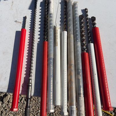 (10) More Spline Drive 3/8th to 1", 18" Long. 