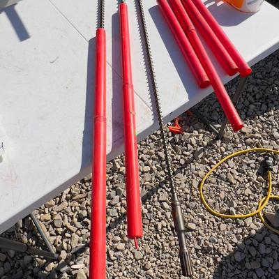 (3)  30" Spline Drive Bits
