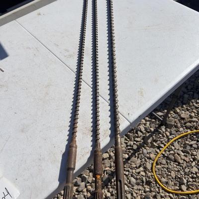 (3) 30" Bits 2 spline and 1 Slotted