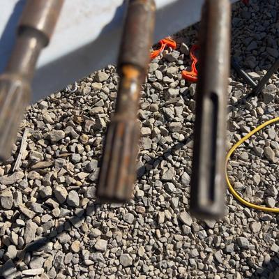 (3) 30" Bits 2 spline and 1 Slotted