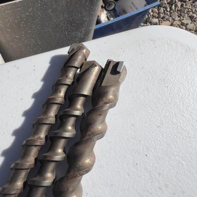 (3) 30" Bits 2 spline and 1 Slotted
