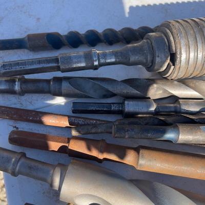 Mixed Lot of Masonry Bits & Hole Saws