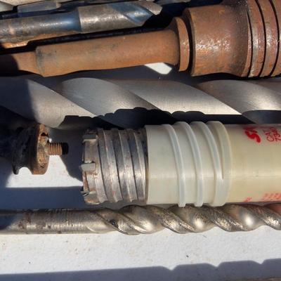 Mixed Lot of Masonry Bits & Hole Saws