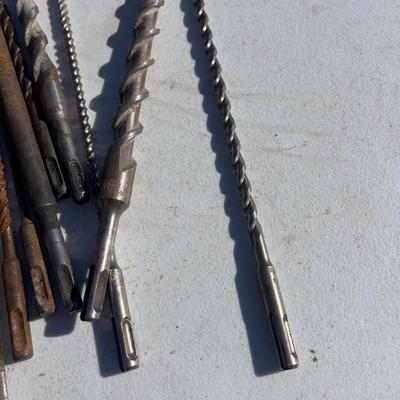 Giant Lot of Spline Drives All Sizes plus some Chisel bits