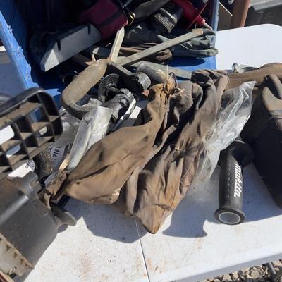 Parts and Chainsaw
