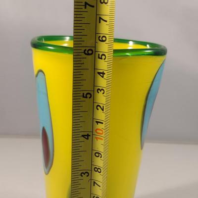 Art Glass Vase/Drinking Glass (#5)