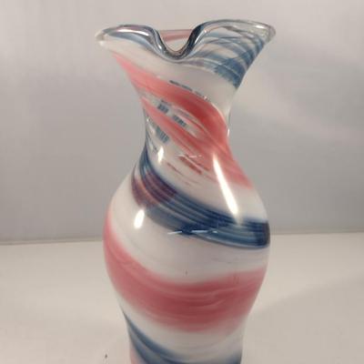 Swirled Art Glass Pitcher (#6)