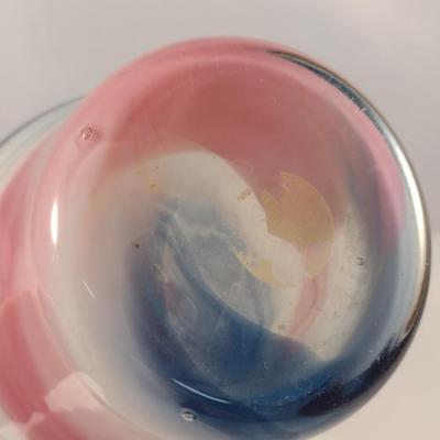 Swirled Art Glass Pitcher (#6)
