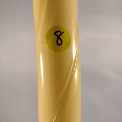Large, Turned Design Art Glass Vase- Approx 18" Tall- Possibly Murano (#8)