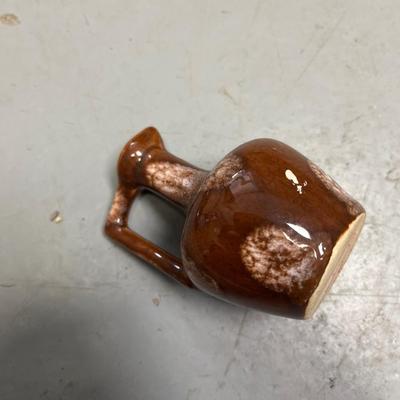 Miniature whiskey jug with cork