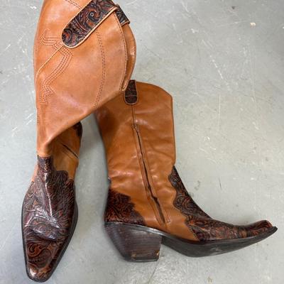 Leather so 8 boots