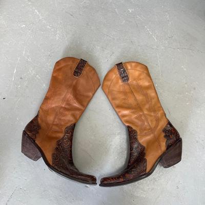 Leather so 8 boots