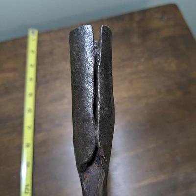 Antique Hand Forged Branding Iron (triangle)