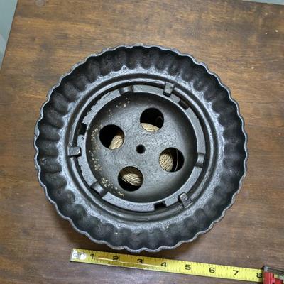 Antique Cast Iron Beehive String Holder
