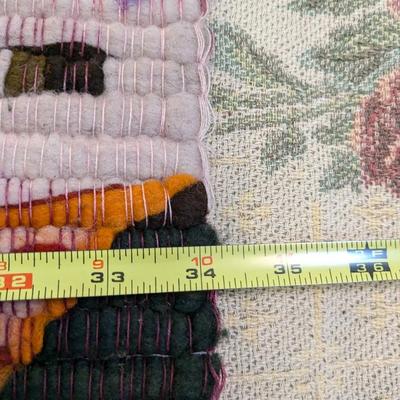 Vintage Hand Woven Peruvian Tapesty
