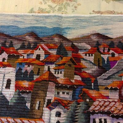 Vintage Hand Woven Peruvian Tapesty