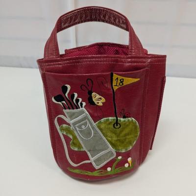 Custom Made Golf Design Hand Bag