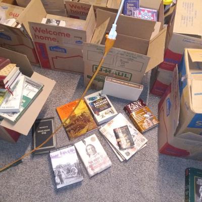 Several Boxes of books
