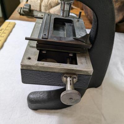 Antique David W Mann Precision Instruments, Baush & Lomb Microscope