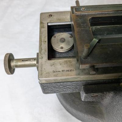 Antique David W Mann Precision Instruments, Baush & Lomb Microscope