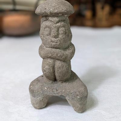 Pre-Columbian (?) Mayan Mushroom Stone