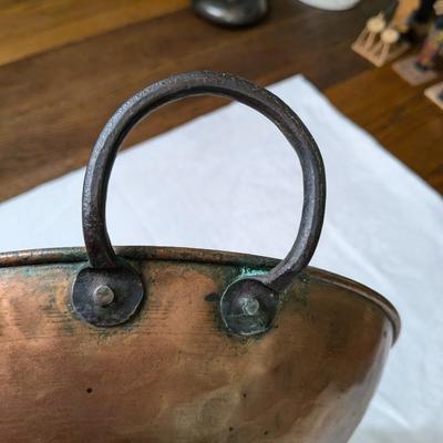 Antique Copper Fire Bowl