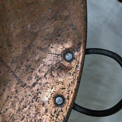Antique Copper Fire Bowl