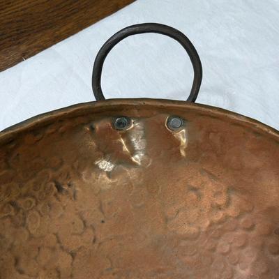 Antique Copper Fire Bowl