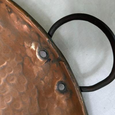 Antique Copper Fire Bowl
