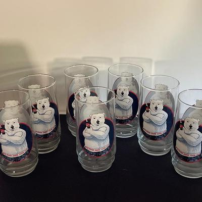 7 Coca-Cola Bear Glasses