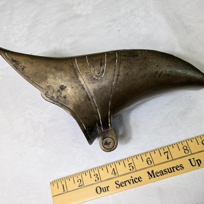 Antique Brass Stirrup, 1947 Bogota