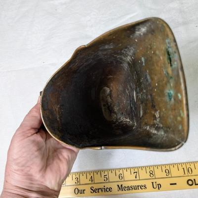 Antique Brass Stirrup, 1947 Bogota