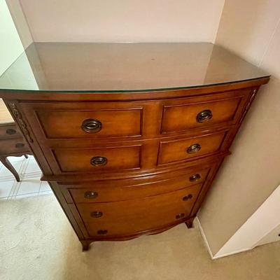 Vintage Tallboy Dresser