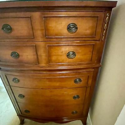 Vintage Tallboy Dresser