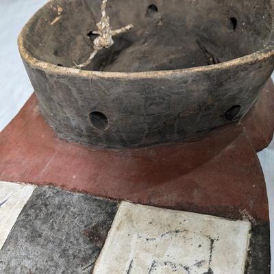African Carved and Painted Burkina Faso