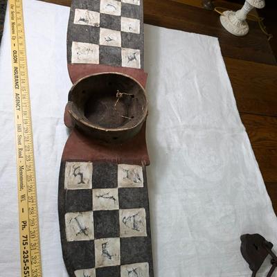 African Carved and Painted Burkina Faso