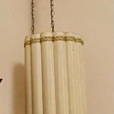 MCM Vintage Hanging Swag Lamp