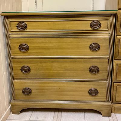 Lowboy 4 Drawer Dresser