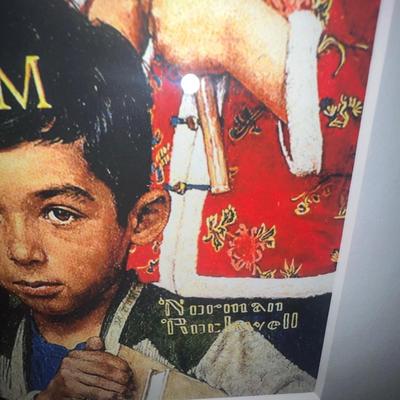 ART.COM Wall Giclee Print Golden Rule (Do unto others) 1960s Framed 19x20"