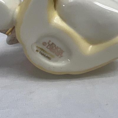 Lenox Disney Winnie The Pooh & Piglet Stocking Surprise 2007 Annual Ornament