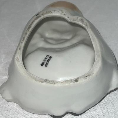 Vintage Clown Pierrot Art Deco Lusterware Pin Tray or Ashtray Rare