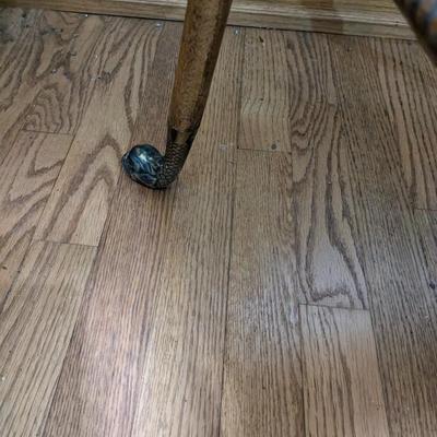 Antique Solid Oak Parlor Table
