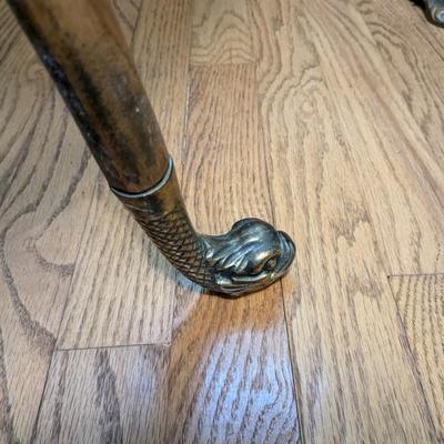 Antique Solid Oak Parlor Table